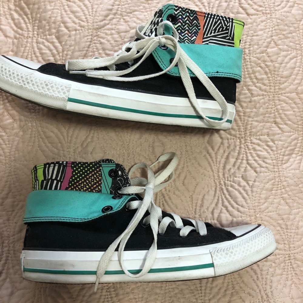 Double Layered High Top Converse (Women’s)